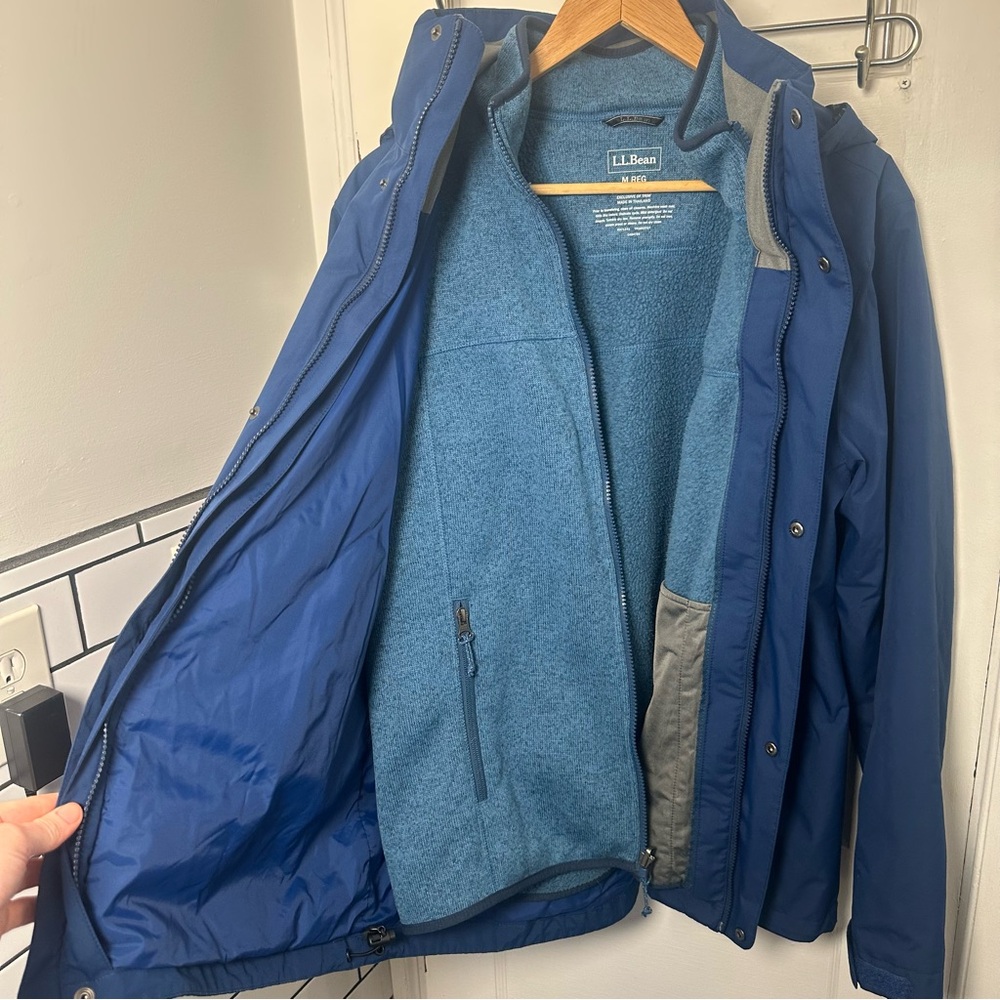 Men’s L.L.Bean Sweater Fleece 3-in-1 Jacket